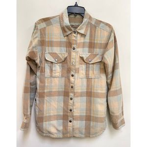 prAna Corduroy Plaid  Jacket